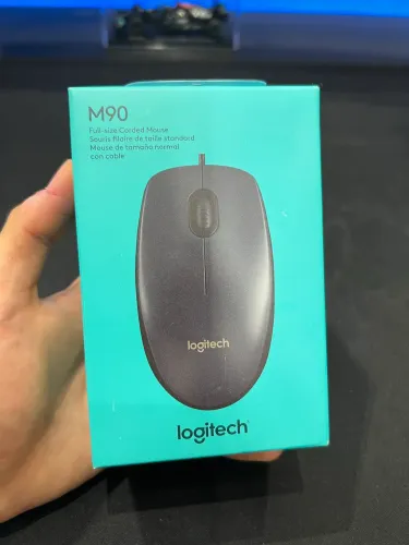 Mouse com fio USB Logitech M90