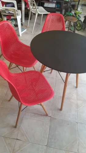 Conjunto de mesa e cadeiras tok stok