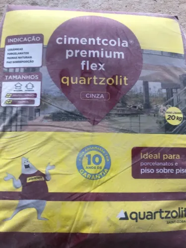 Argamassa Quartzolit Premium Flex - 100 Sacos de 20kg