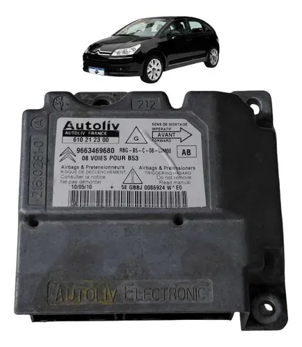 Modulo Central Citroen C4 Hatch 1.6 2011 Uzad0