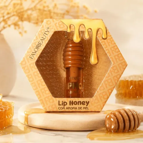 Gloss Labial Lip Honey Favor Beauty Aroma De Mel Original