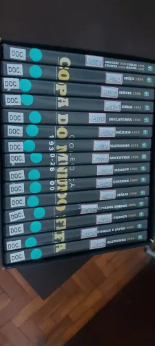 Vendo coleçao copa do mundo 1930- 2006 em dvd original.