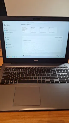 Notebook Dell I7 8 gb ddr4 ssd 240 ,7 geração 