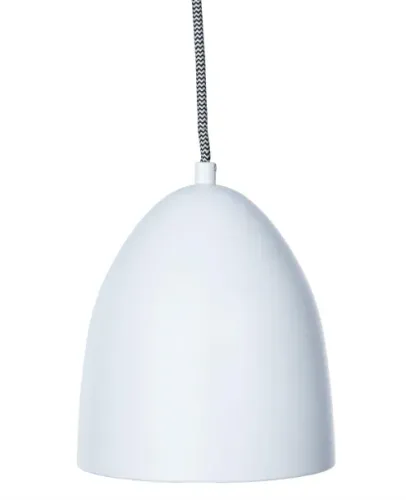 Pendente Mezza Branco Se633b Bella P/ E27 Com defletor (sem uso)
