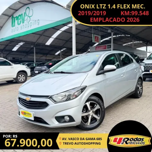Chevrolet Onix Hatch LTZ 1.4 8V Flex Mec. 4P 2019