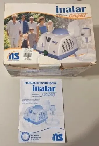 Nebulizador de ar comprimido Inalar Compact Marca NS 