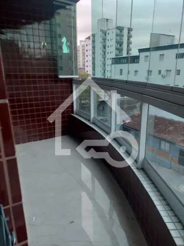 Imperdível! Apartamento à venda em Praia Grande-SP, Guilhermina: 2 quartos, 2 salas, 2 ban