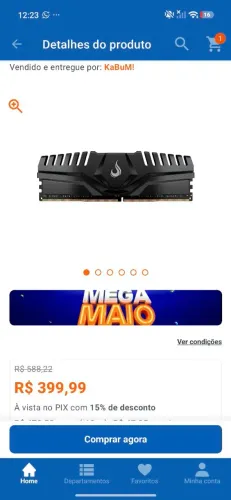 Memória Ram Ddr4 3200mhz