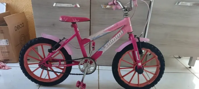 Bicicleta infantil 3 a 8 anos