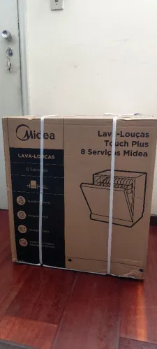 Lava-louças Midea touch plus 8 serviços 220v