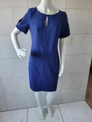 Vestido azul .