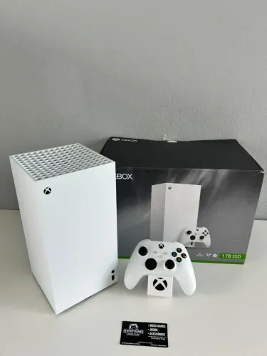 Xbox Series X Branco!! Memória 1TB SSD!! (Aceito Cartão)