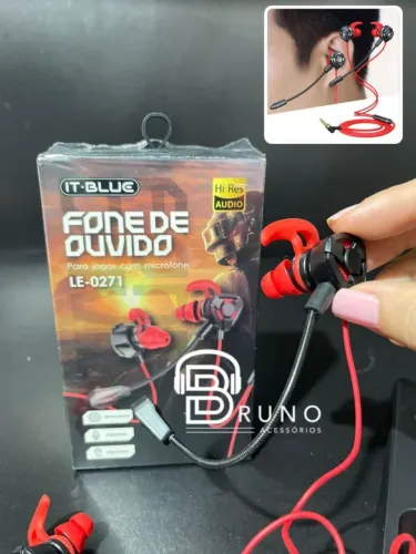 Fone de ouvido Gamer com entrada p2