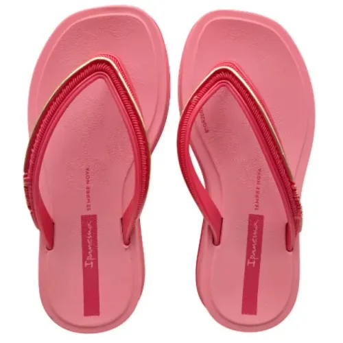Chinelo Infantil Meninas Arco Íris Detalhe Ipanema Glow Rosa 27399BS208