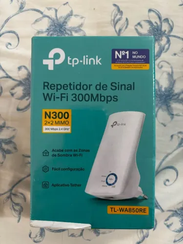 Repetidor Wi-Fi TP-Link TL-WA850RE N300 Lacrado