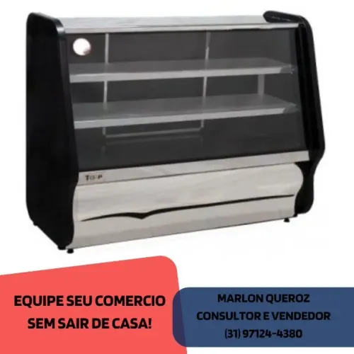 Balcão Refrigerado 1,25M 2 Placas Ormifrio 127v