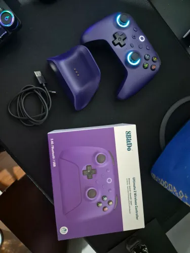 Controle 8Bitdo Ultimate 2 - Novo e completo