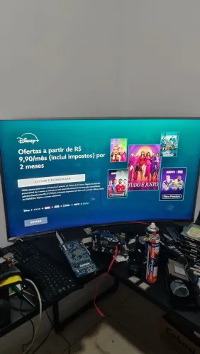 Tv Samsung 48 polegadas Curva Smart