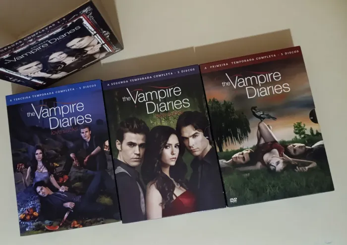 ***NÃO ACEITO OFERTAS*** The Vampire Diaries 3 temporadas completas ORIGINAIS