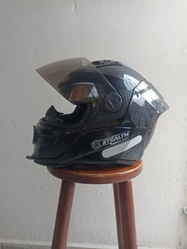 Capacete moto stealth Vis. Fumê 