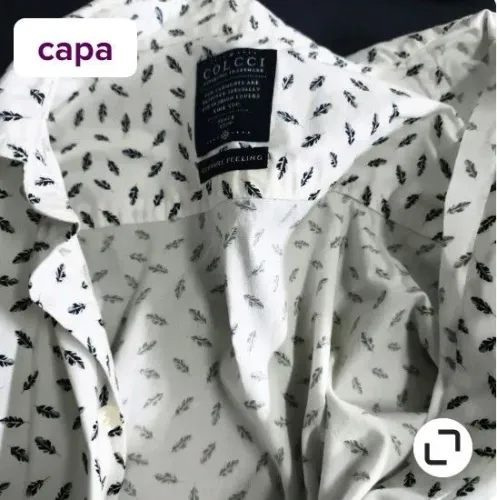 Camisa social colcci