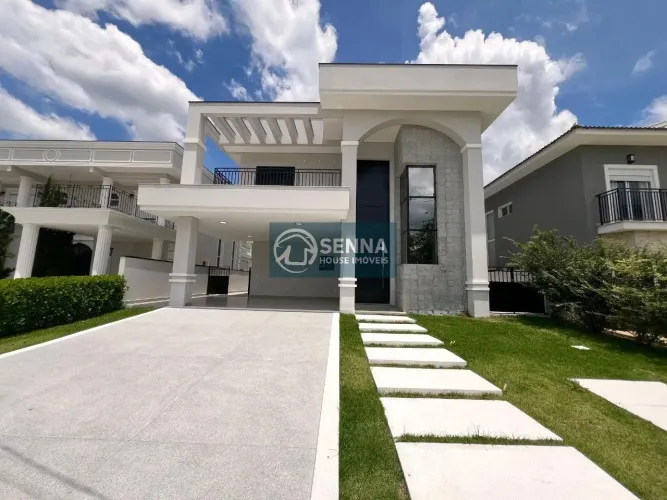 Casa de luxo em condomínio na Reserva da Serra, Jundiaí-SP: 4 quartos, 4 suítes, 3 salas,