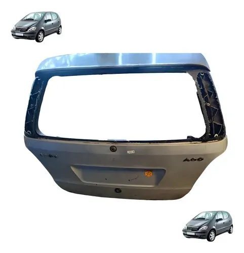 Tampa Traseira Porta Malas Mercedes A160 1999 A 2006 Prata