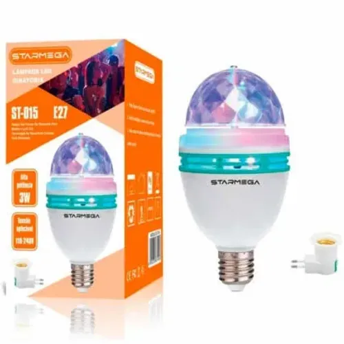 Lâmpada Led giratória Starmega ST-015