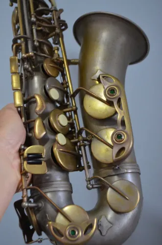 Saxofone Alto Mi Bemol Weril Spectra Prateado - Sapatilhas Novas((( Raridade )))