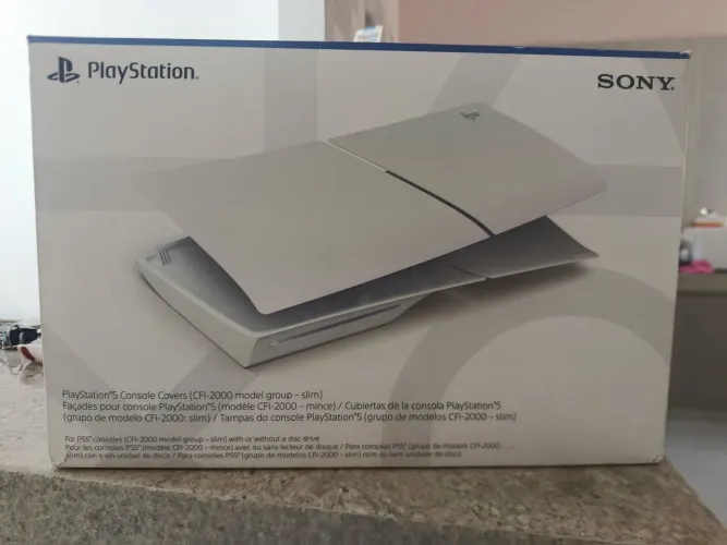 Faceplate Ps5 Slim Chroma Pearl