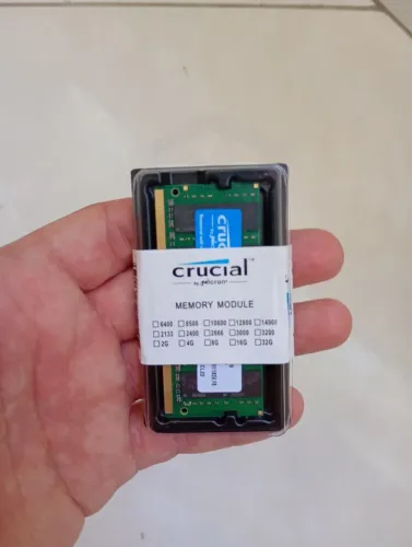 Memória Ram Crucial 16gb 3200Mhz