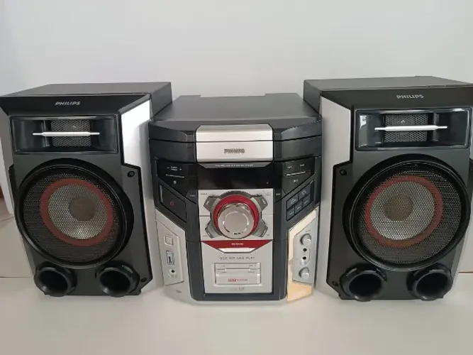Mini System Philips Fwm397 - Mp3 Usb Aux - Cd Não Está Lendo (Usado) Adicionar aos favorit