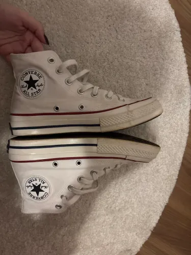 Converse All Star Branco Chuck Taylor 70 Cano Alto número 35