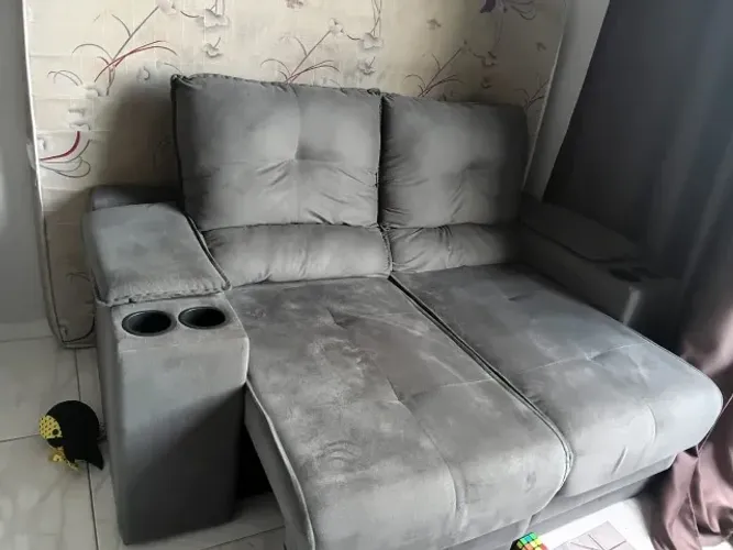 Sofá retrátil 2 lugares
