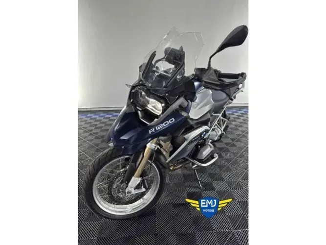 BMW R 1200 GS - 2017 - AZUL - 44 MIL KM ORIGINAL