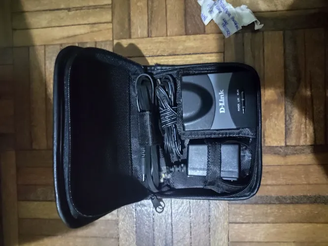 Modem 3G D-Link Portátil Completo com Fonte e Case
