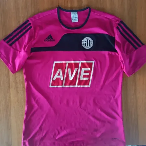 camisa original 2011 sk dynamo cb #18 hudson adidas rosa tamanho m 2012