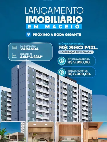 Vendo apto perto da roda gigante 