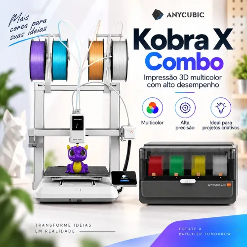 Impressora 3d Kobra X Combo