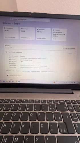 Lenovo IdeaPad 3 i3 11ª Geração | SSD 256GB | Windows 11