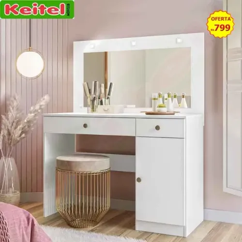 Penteadeira Bella Com Led