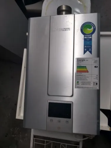 Aquecedor a Gás Lorenzetti Digital LZ 1600DE-I - 15L/min - Gás Natural (GN