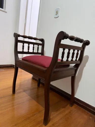 Banqueta antiga colonial
