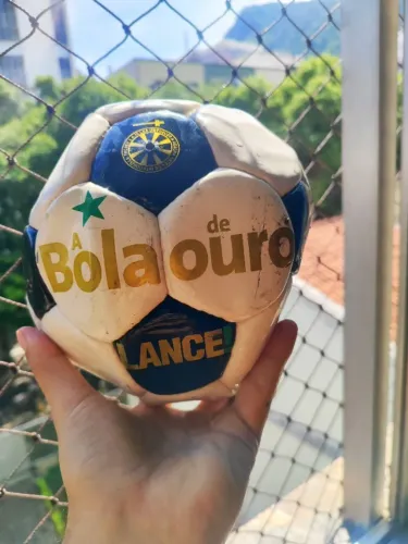Bola de Ouro Jornal o Lance Tetra campeonato! Relíquia !