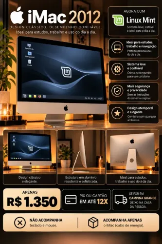 IMAC 2012 - SISTEMA LINUX MINT