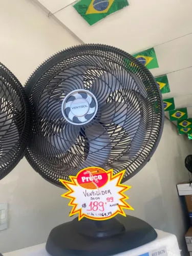 VENTILADOR OSC MESA TURBO 6P 50CM PR 220V PREMIUM VENTISOL