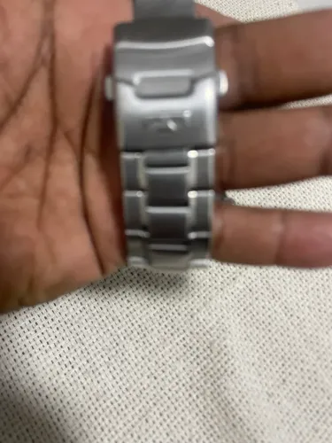 Relógio techinos pulseira de prata 