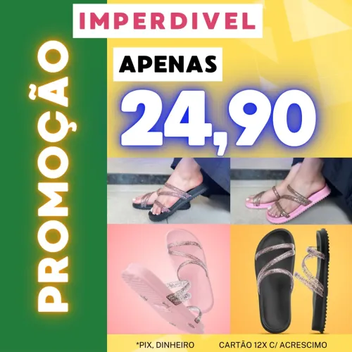Sandalia nuvem promo 
