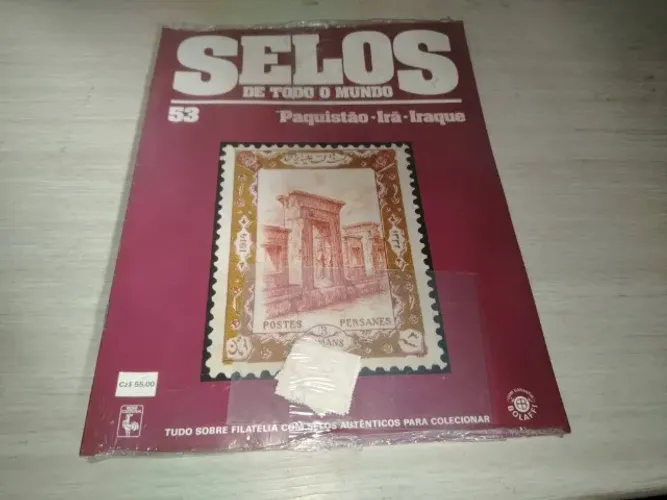 Selos de Todo o Mundo Coleção 56 Paquistão, Iraque - Nova Cultural Completo e Lacrado