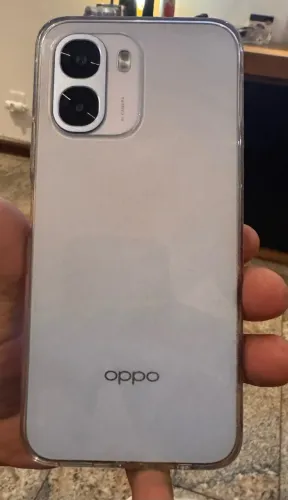 Vendo OPPO A6K 256GB - Cor Cinza - Praticamente Novo!
